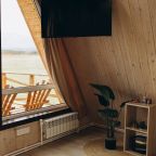 Дом (В стиле А-фрейм с открытым потолком), Загородный отель Саянский Марал