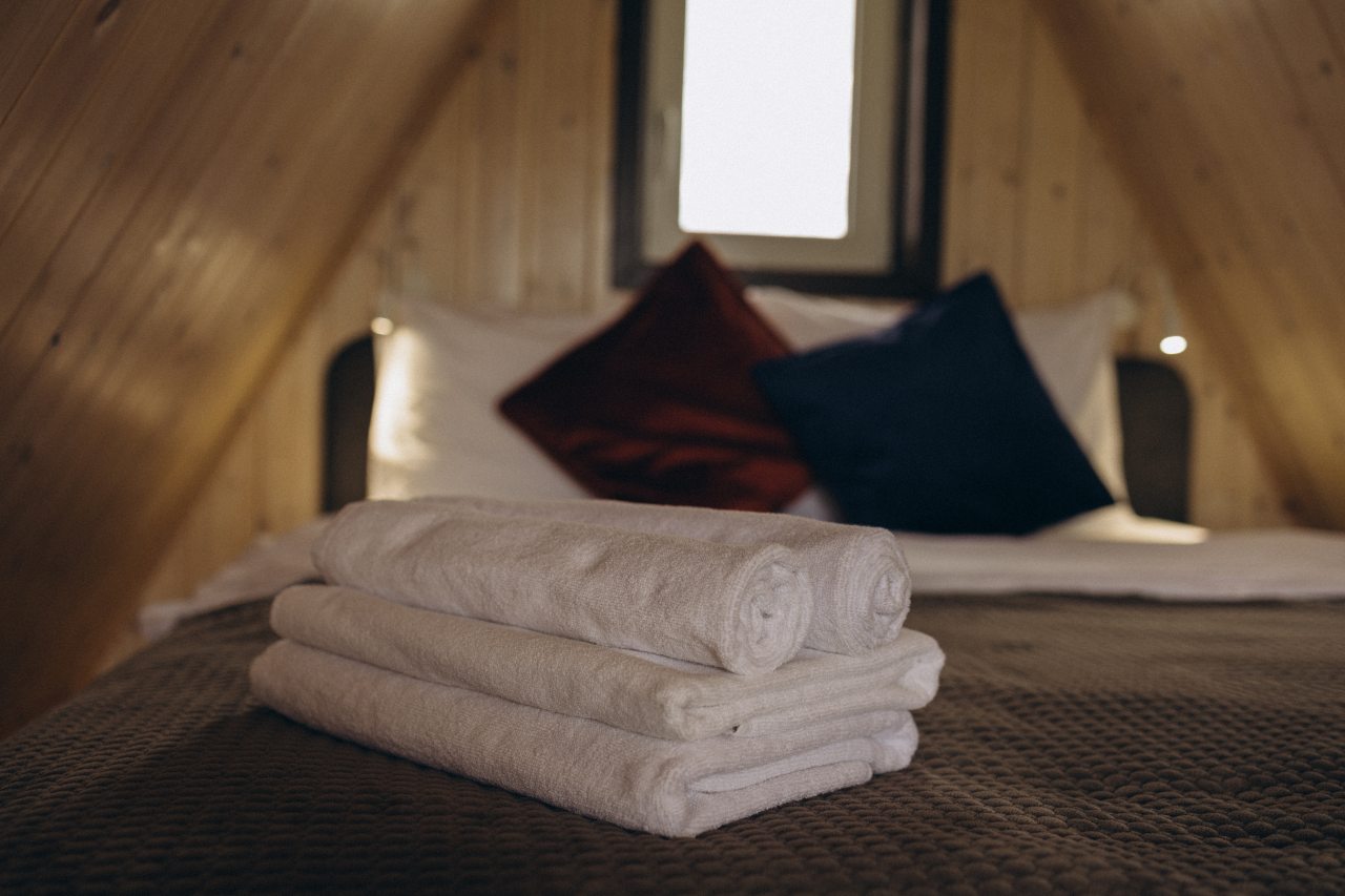 Дом (В стиле А-фрейм с полноценным вторым этажом), Загородный отель Саянский Марал