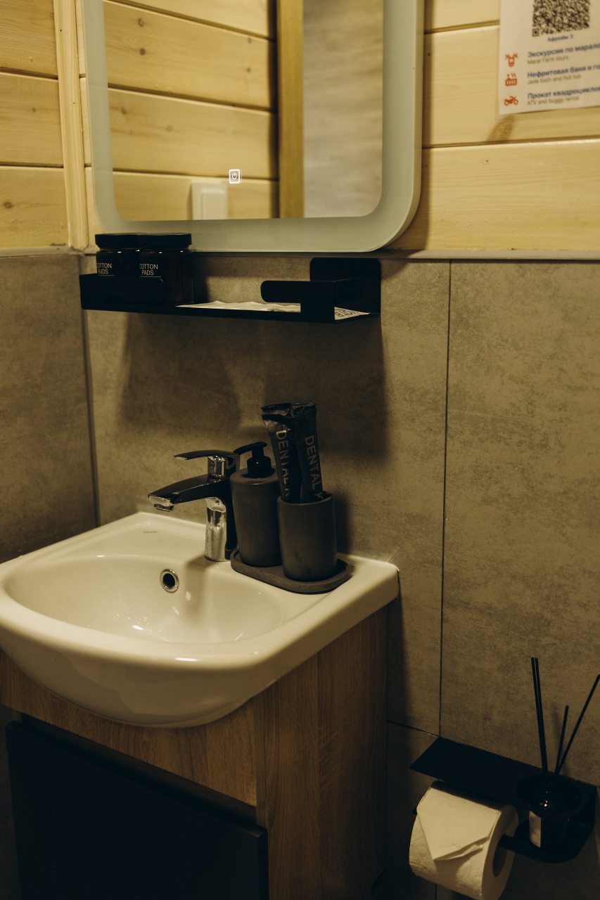 Дом (В стиле А-фрейм с полноценным вторым этажом), Загородный отель Саянский Марал