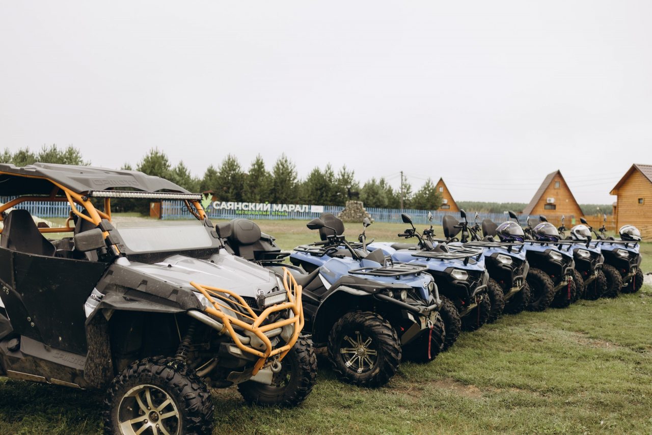 Прокат велосипедов и квадроциклов, Загородный отель Саянский Марал