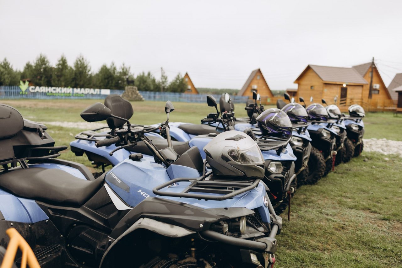Прокат велосипедов и квадроциклов, Загородный отель Саянский Марал