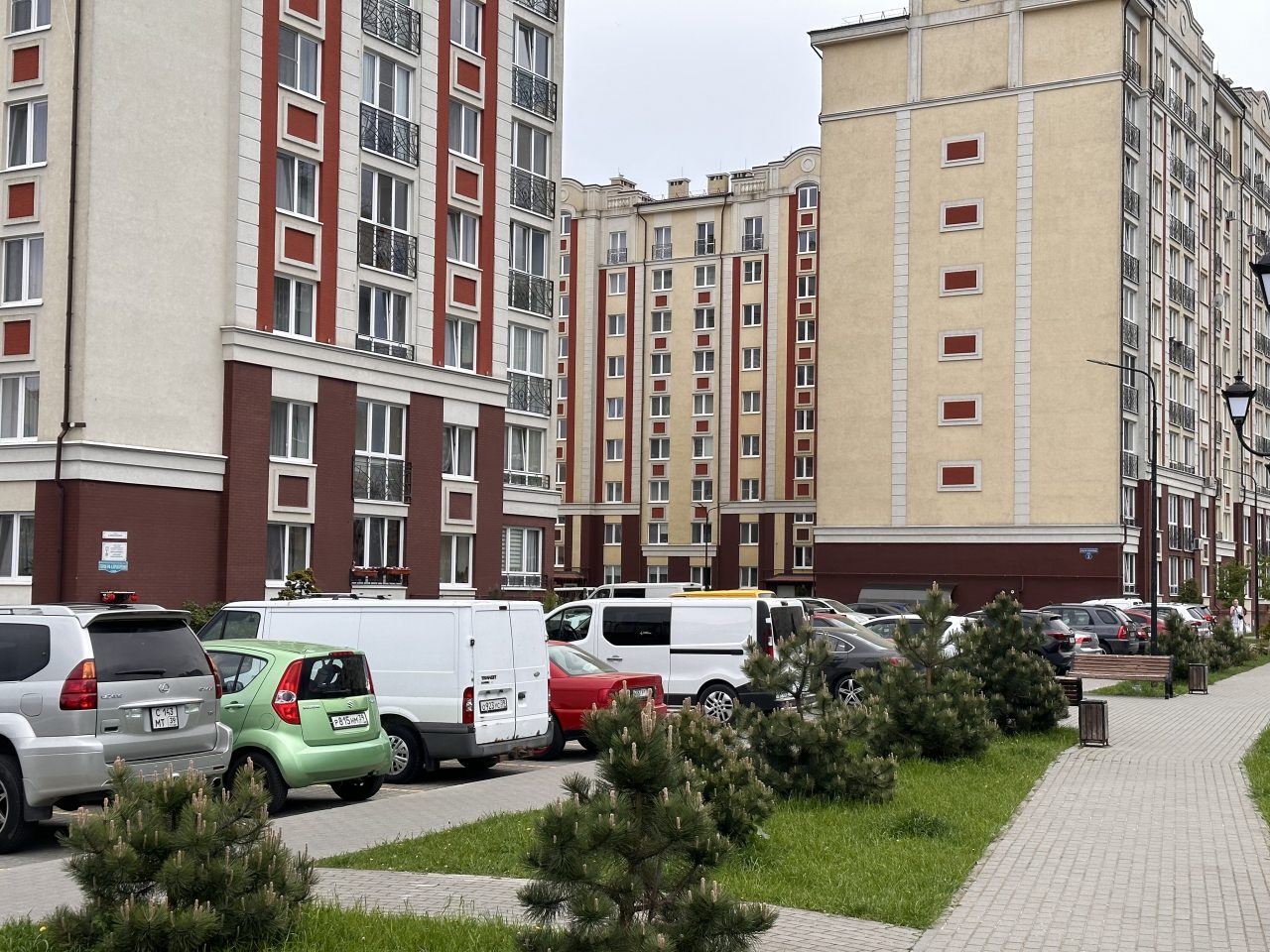 Парковка, Апартаменты New Life на Балтийском побережье