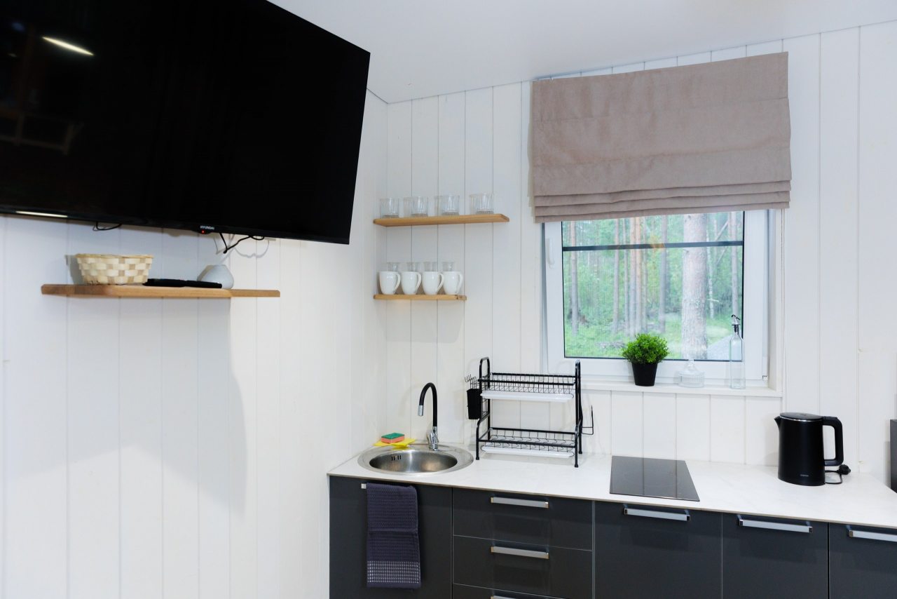 Коттедж (Дом бежевый), База отдыха Мох