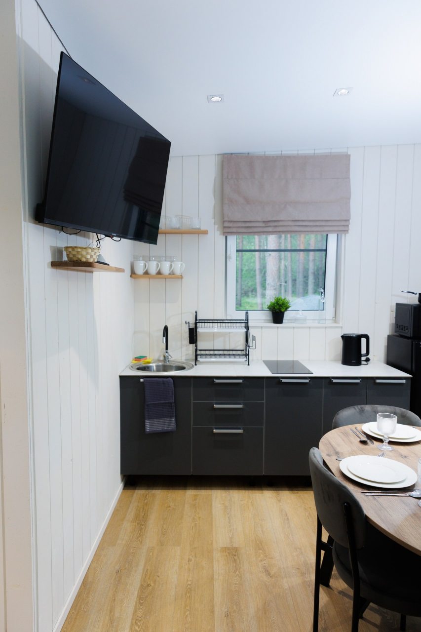 Коттедж (Дом бежевый), База отдыха Мох