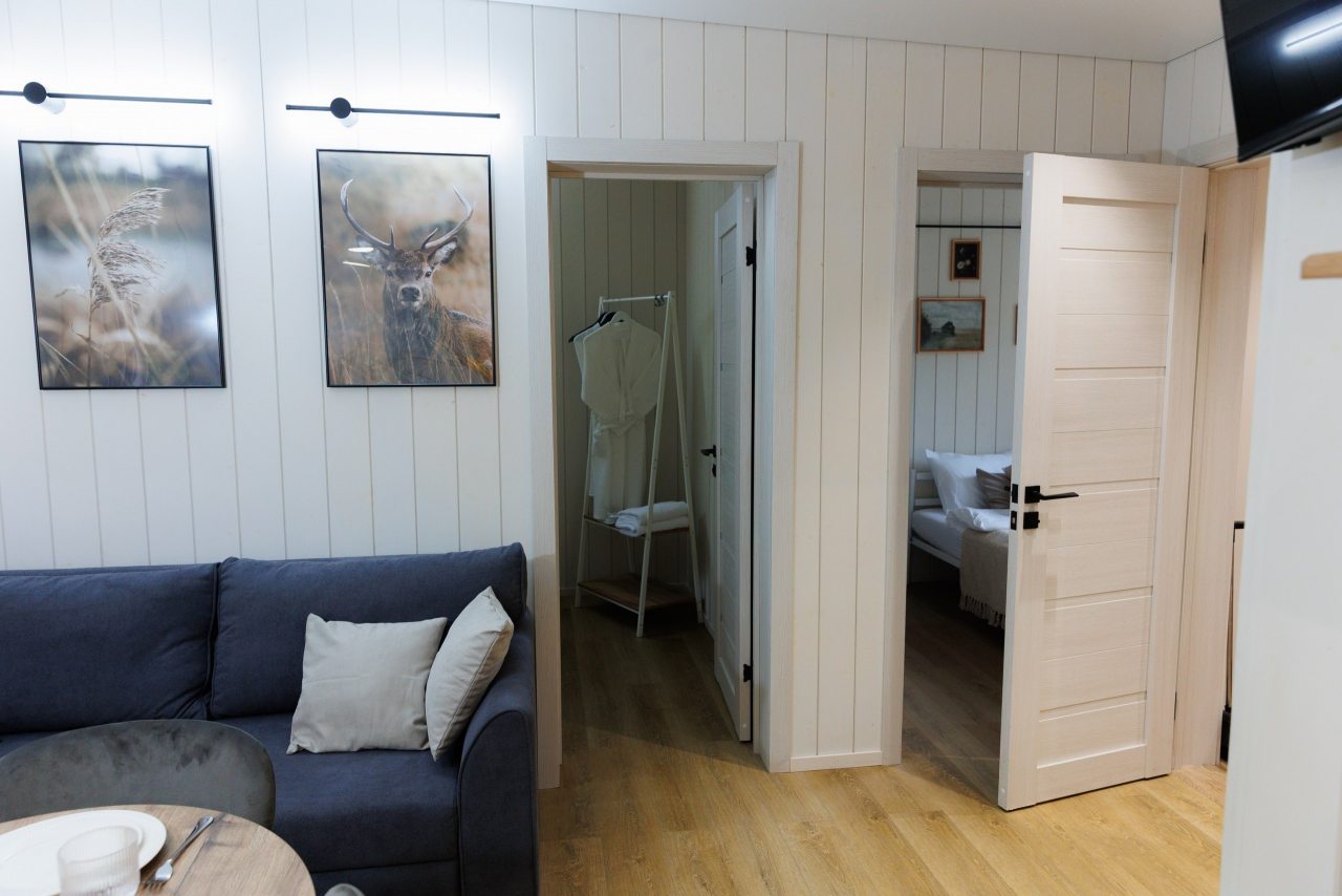 Коттедж (Дом бежевый), База отдыха Мох