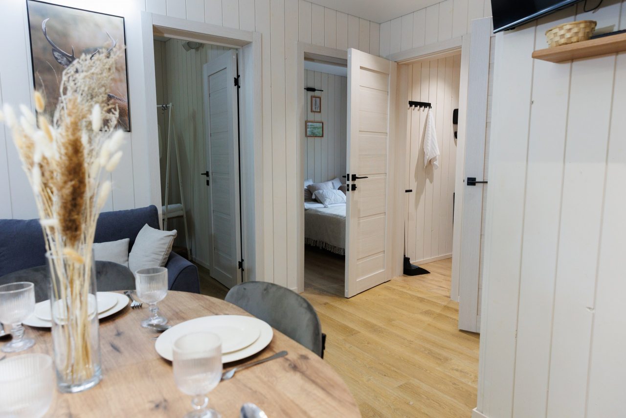 Коттедж (Дом бежевый), База отдыха Мох