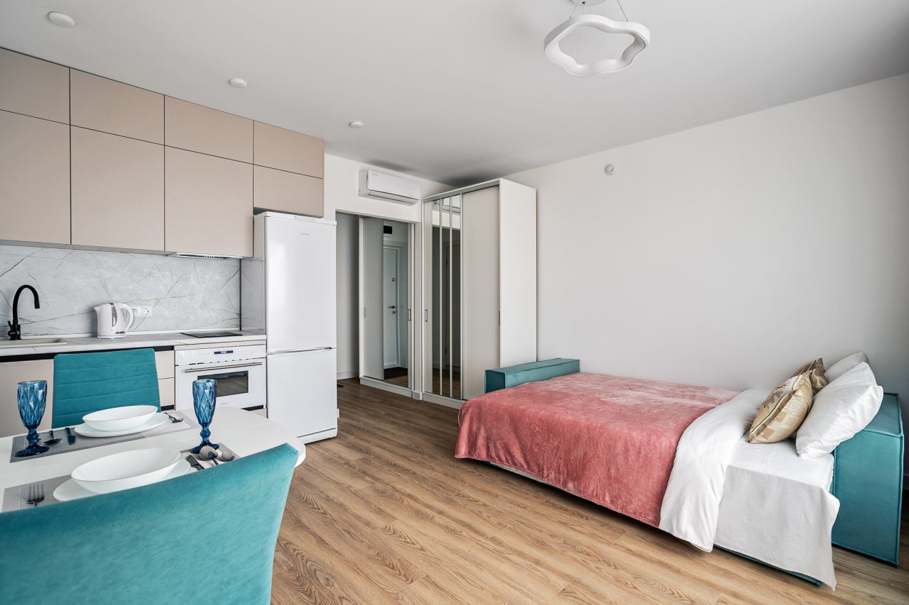 Апартаменты (Очаковское шоссе, 5к2. Однокомнатные для 2 гостей), Апартаменты MaxRealty24 Москва Очаковское ш.5 к.1