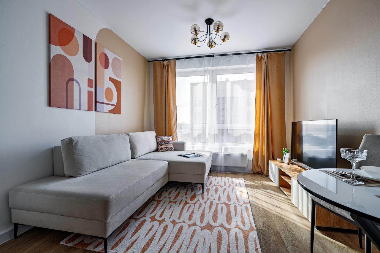 Апартаменты (Очаковское шоссе, 5к4. Евро 2-ка для 4 гостей.), Апартаменты MaxRealty24 Москва Очаковское ш.5 к.1