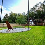 Дом (A-frame с сибирским банным чаном), Глэмпинг A-frame с чаном или с купелью