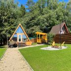 Дом (A-frame с банным чаном), Глэмпинг A-frame с чаном или с купелью