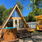 Дом (A-frame с купелью-фурако), Глэмпинг A-frame с чаном или с купелью