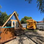 Дом (A-frame с купелью-фурако), Глэмпинг A-frame с чаном или с купелью