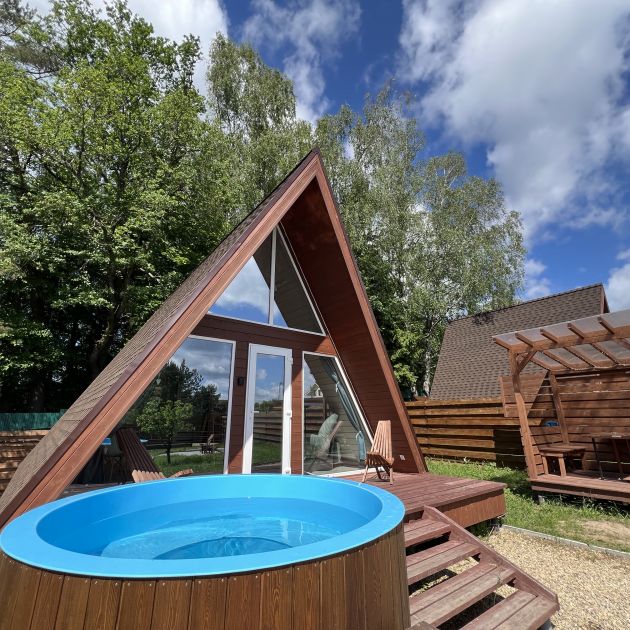 A-frame с чаном или с купелью