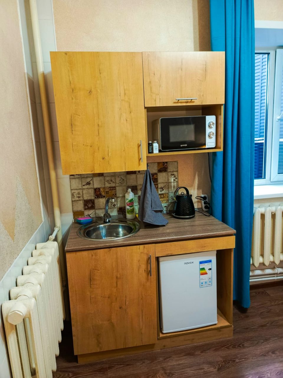 Двухместный (Двухместный номер с двухспальной кроватью и кухонной зоной (№1)), Мини-отель ПоПути