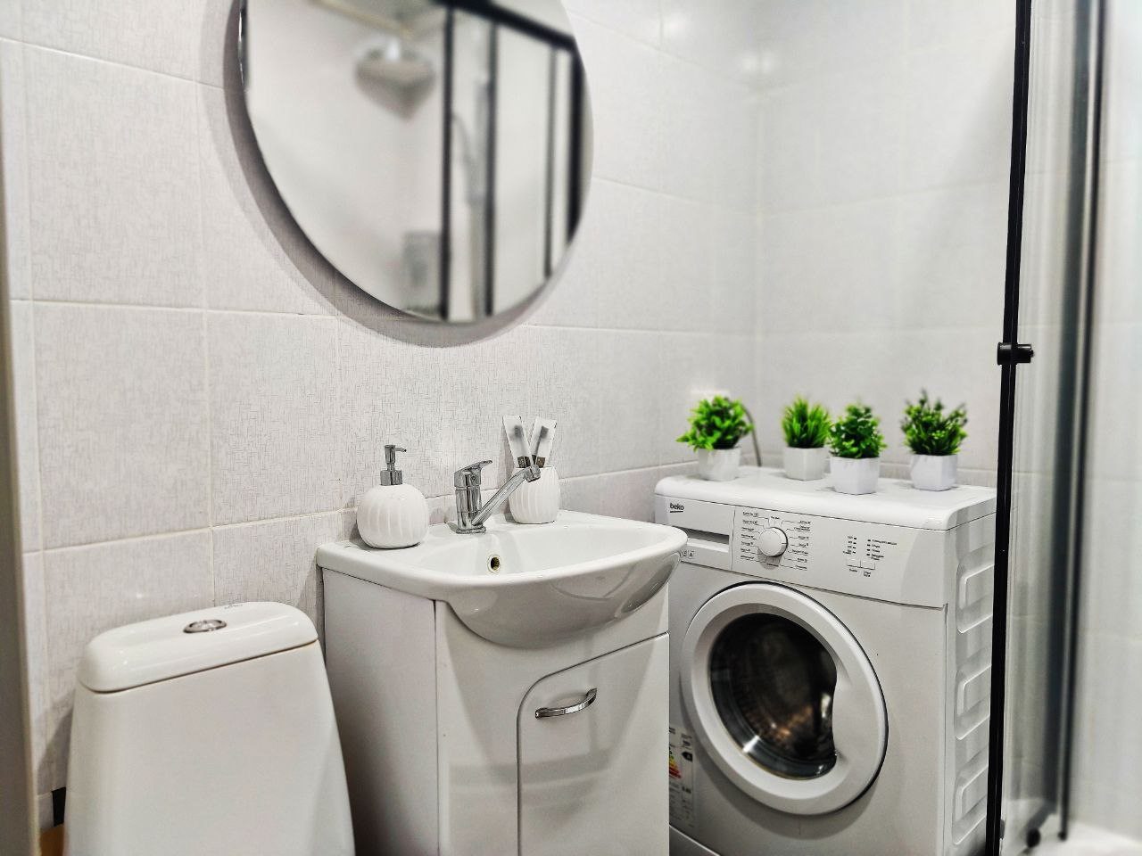 Четырехместный (Двухкомнатная квартира свежий ремонт), Апартаменты Sweet home Ulyanovsk Gagarina