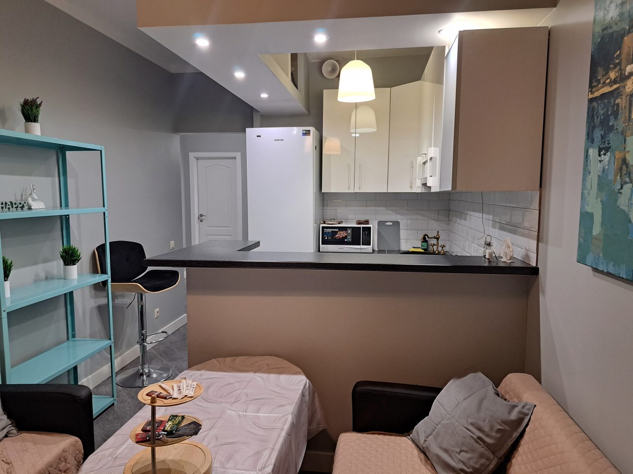 Квартира (Современная 2-комнатная со всеми удобствами), Апартаменты Good Sleep на Белорусской 10