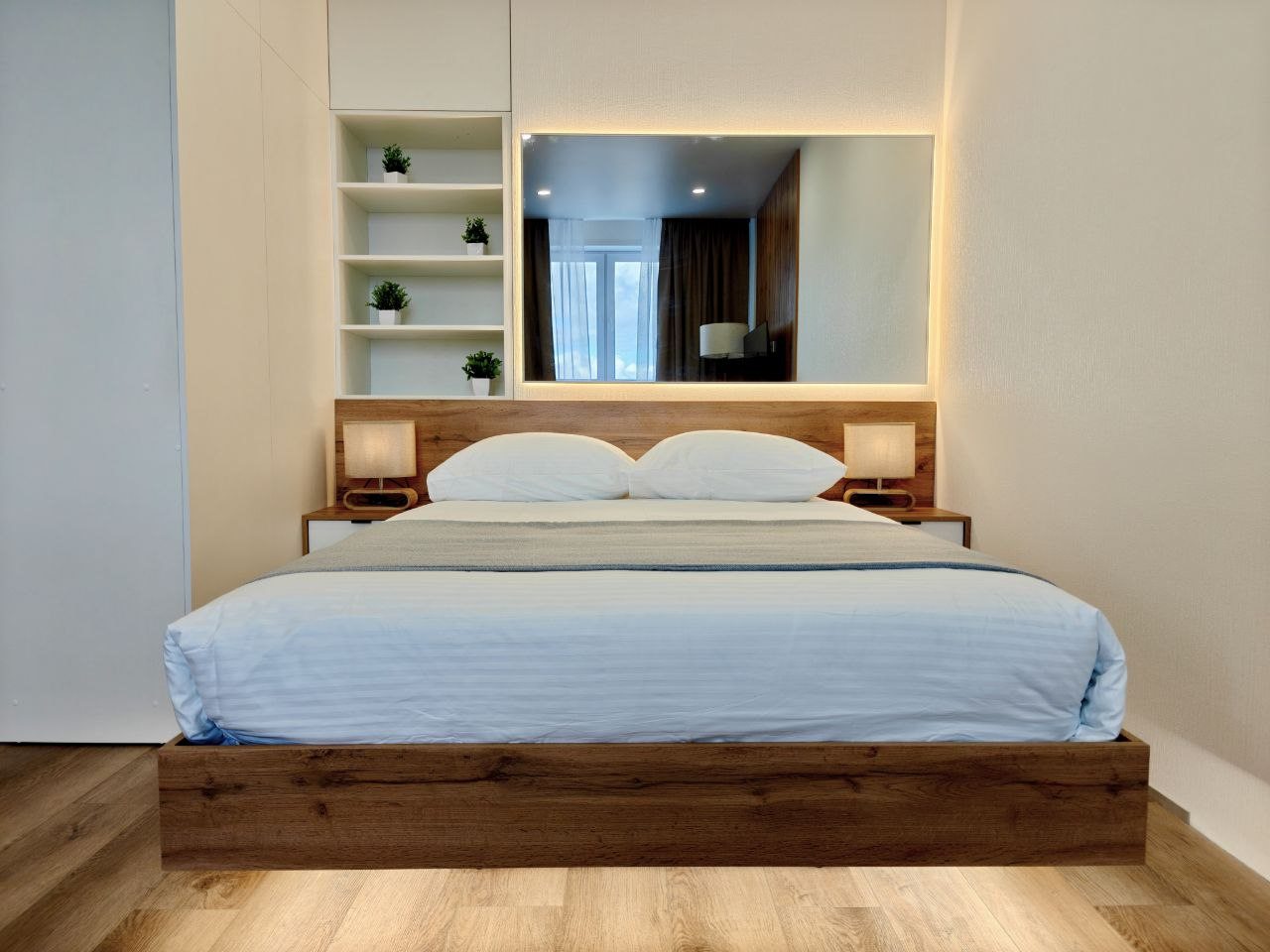 Четырехместный (С прекрасным Видом на Волгу и Президентский мост), Апартаменты Sweet home Ulyanovsk Gromova