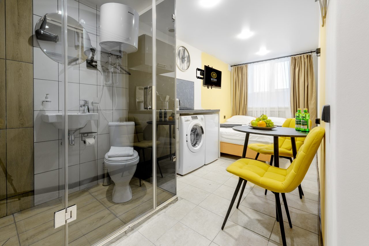 Апартаменты (Стандартные для 2-х взрослых (5)), Апартаменты VEDA Aparts Свечной