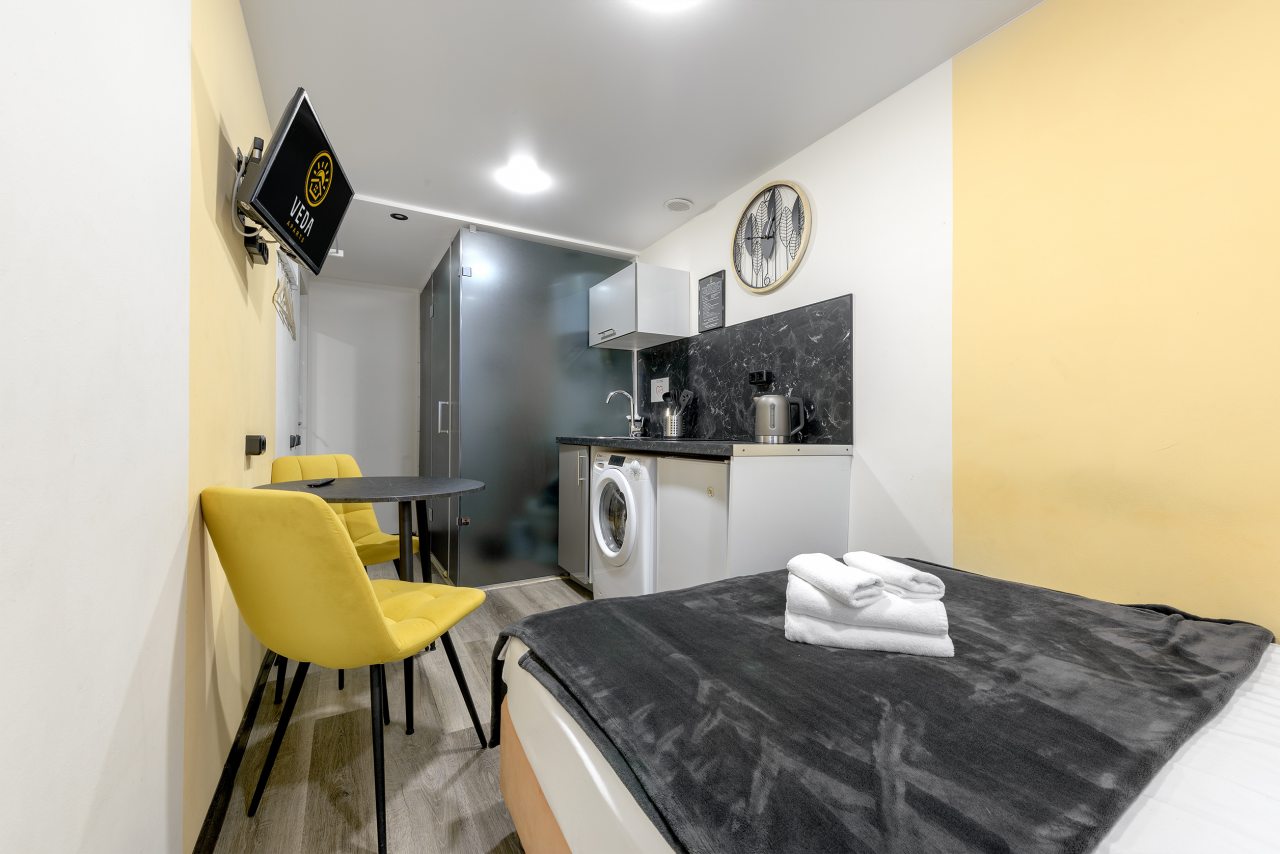 Апартаменты (Стандартные для 2-х взрослых (№6)), Апартаменты VEDA Aparts Свечной