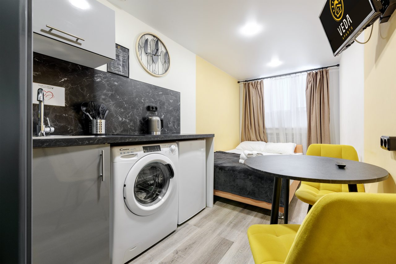 Апартаменты (Стандартные для 2-х взрослых (№6)), Апартаменты VEDA Aparts Свечной