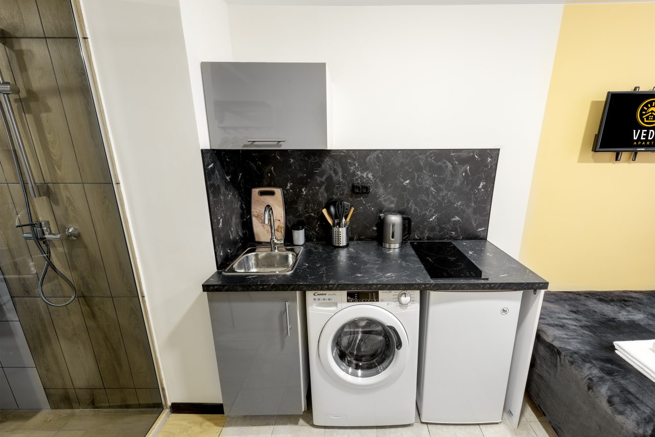 Апартаменты (Стандартные для 2-х взрослых (№8)), Апартаменты VEDA Aparts Свечной