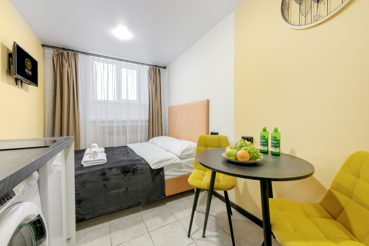 Апартаменты (Стандартные для 2-х взрослых (№8)), Апартаменты VEDA Aparts Свечной