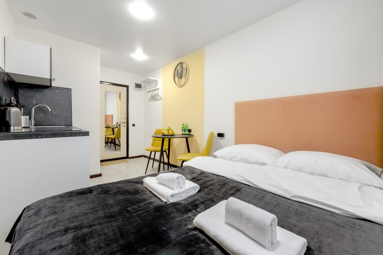 Апартаменты (Стандартные для 2-х взрослых (№9)), Апартаменты VEDA Aparts Свечной