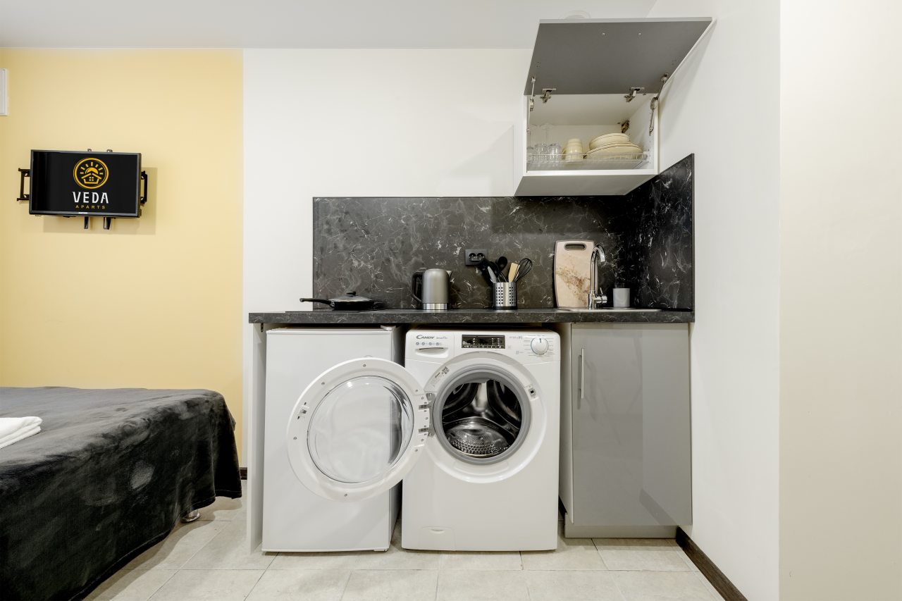 Апартаменты (Стандартные для 2-х взрослых (№9)), Апартаменты VEDA Aparts Свечной