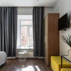 Номер (Стандартный с 1 двуспальной кроватью), Бутик-Отель Реноме