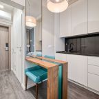 Студио (С видом на парк 210), Апарт-отель На Лучезарной 1а