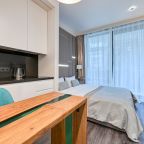 Студио (СЧ боковым видом на море 215), Апарт-отель На Лучезарной 1а