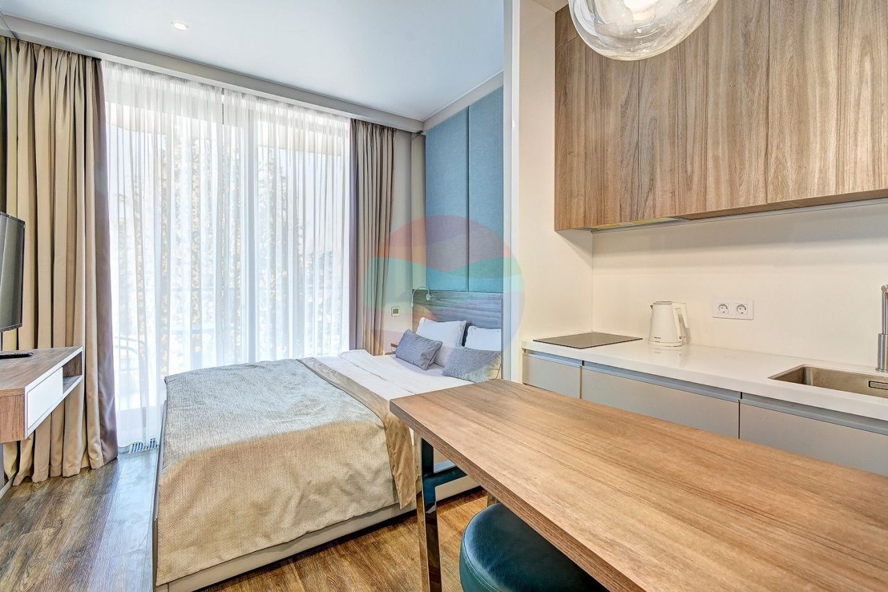 Студио (С видом на море и парк 424), Апарт-отель На Лучезарной 1а