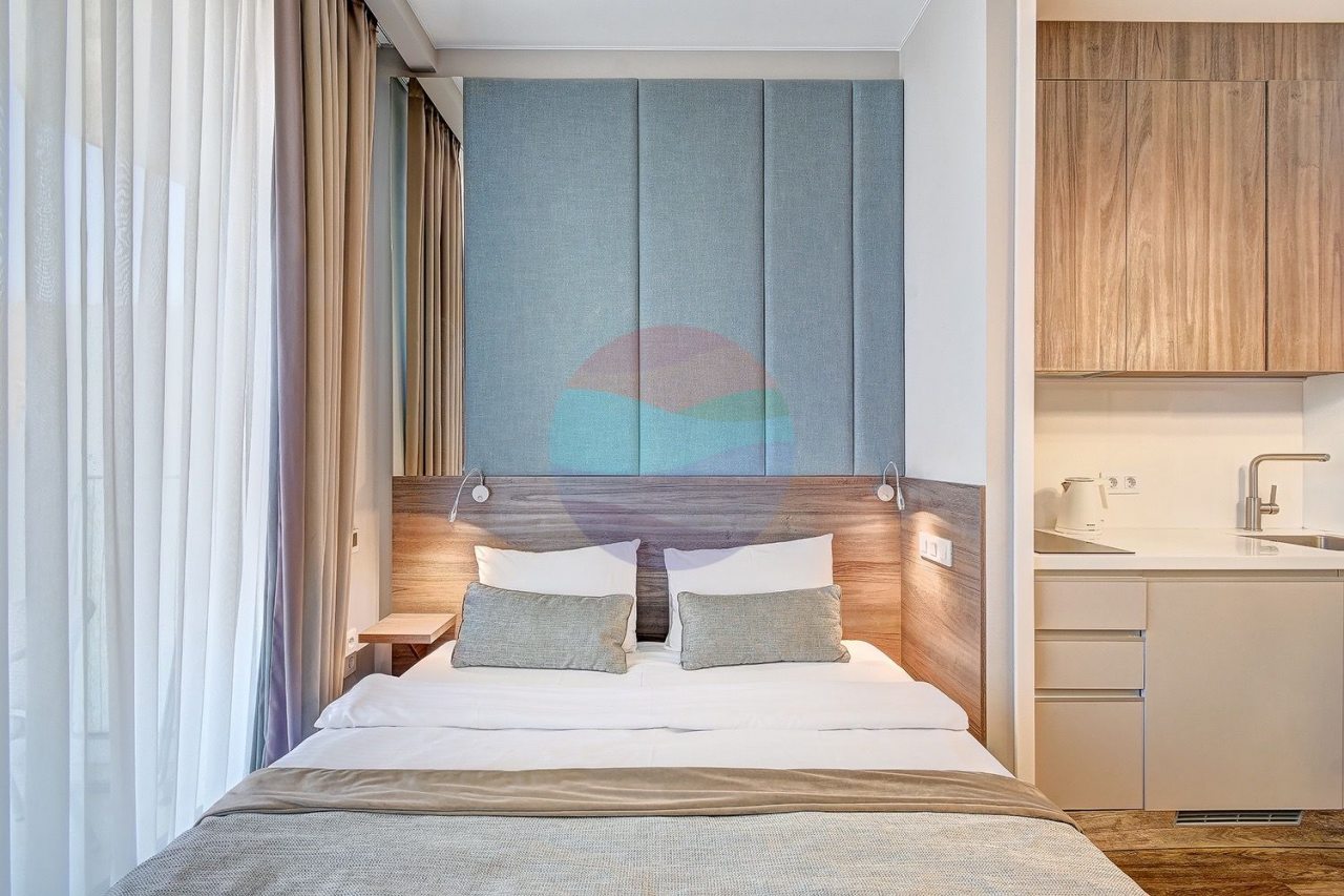 Студио (С видом на море и парк 424), Апарт-отель На Лучезарной 1а