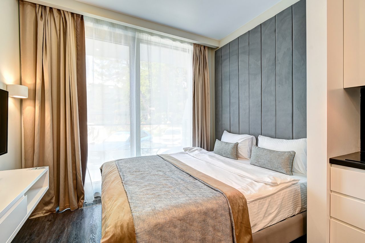 Апартаменты (Студия с видом на море 116), Апарт-отель На Лучезарной 1а