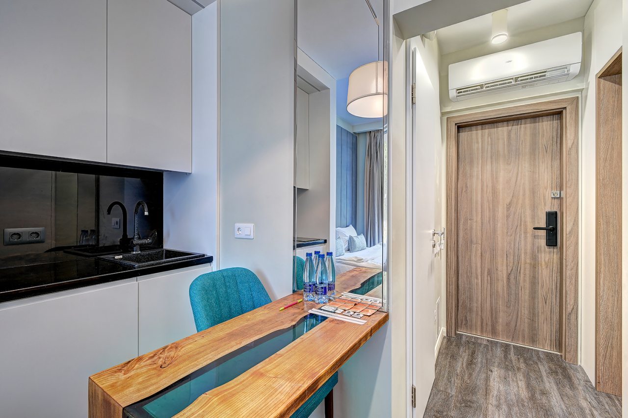 Апартаменты (Студия с видом на море 116), Апарт-отель На Лучезарной 1а