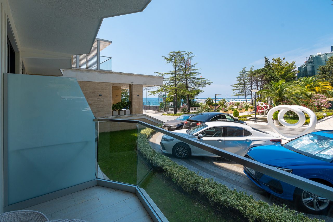 Апартаменты (Студия с видом на море 116), Апарт-отель На Лучезарной 1а