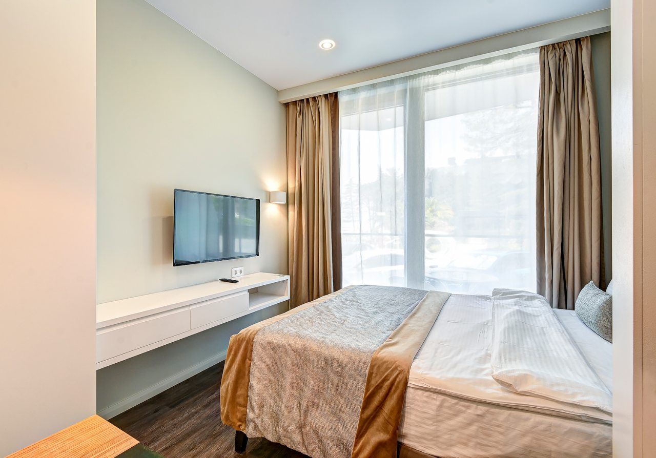 Апартаменты (Студия с видом на море 116), Апарт-отель На Лучезарной 1а