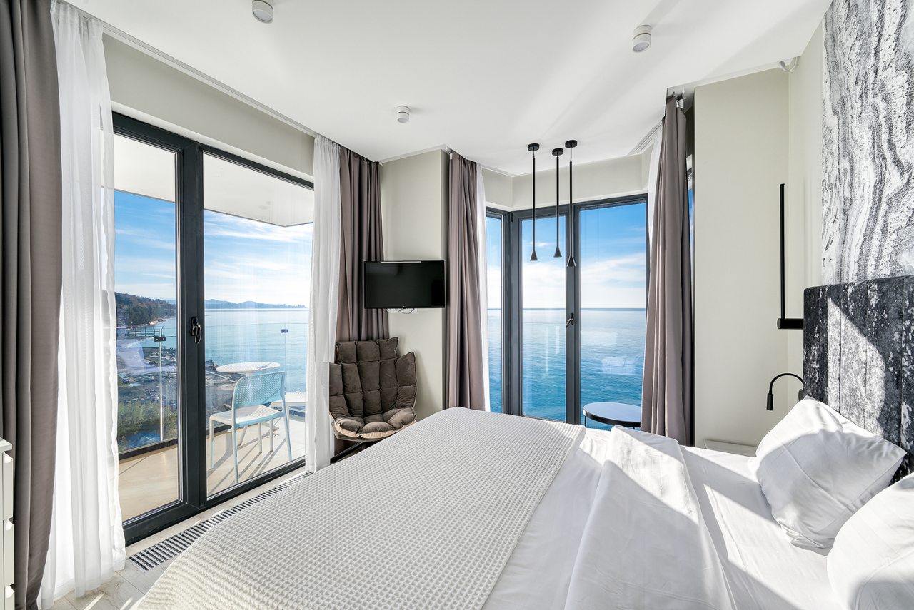 Апартаменты (Deluxe 321), Апарт-отель На Лучезарной 1а