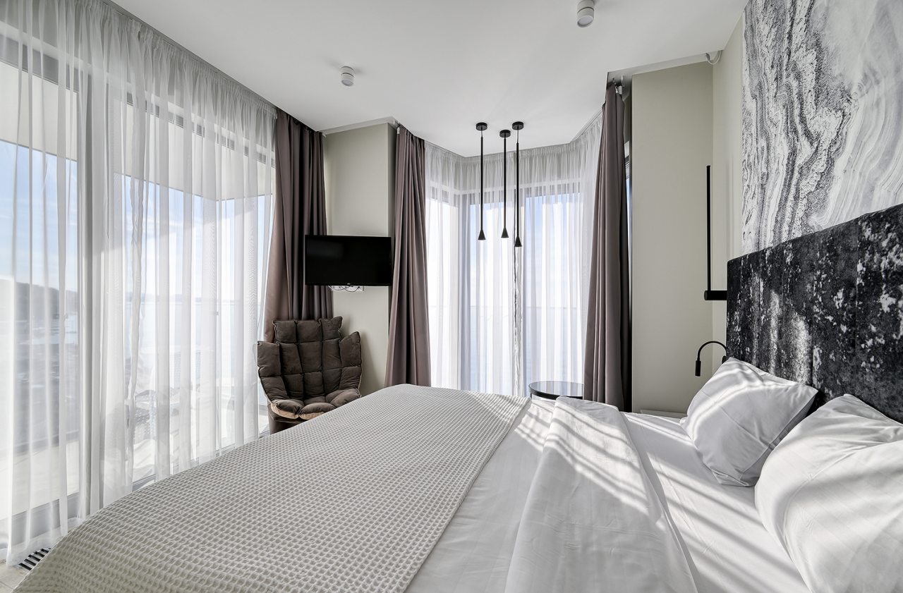 Апартаменты (Deluxe 321), Апарт-отель На Лучезарной 1а