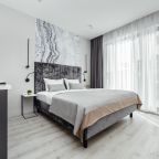 Студио (Студия с видом на море и бассейн 435), Апарт-отель На Лучезарной 1а