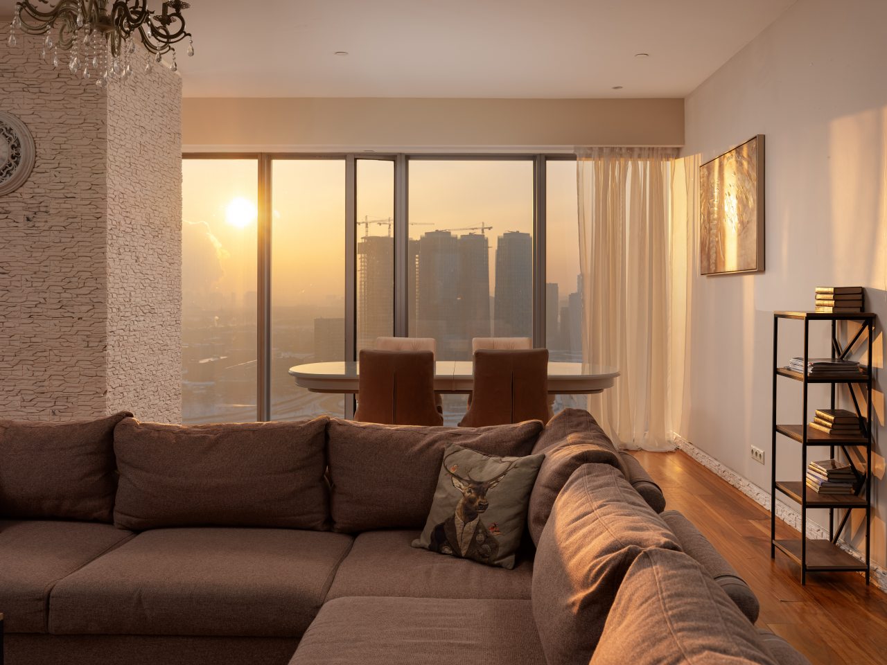 Трехместный (Oko Gudja 29 этаж), Апартаменты Апартсити