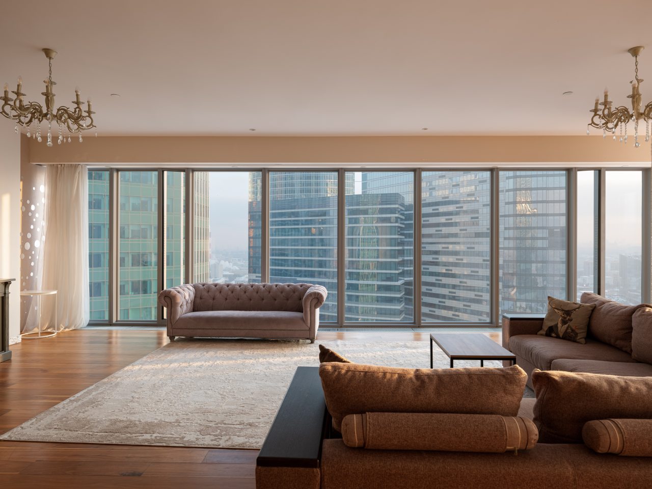 Трехместный (Oko Gudja 29 этаж), Апартаменты Апартсити