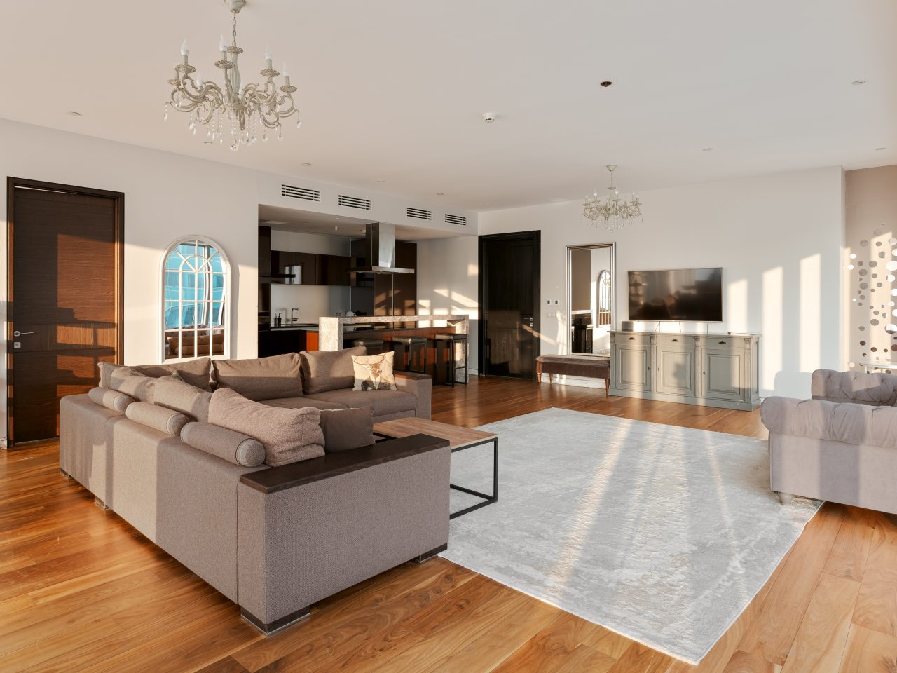 Трехместный (Oko Gudja 29 этаж), Апартаменты Апартсити