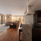 Трехместный (Oko Gudja 29 этаж), Апартаменты Апартсити