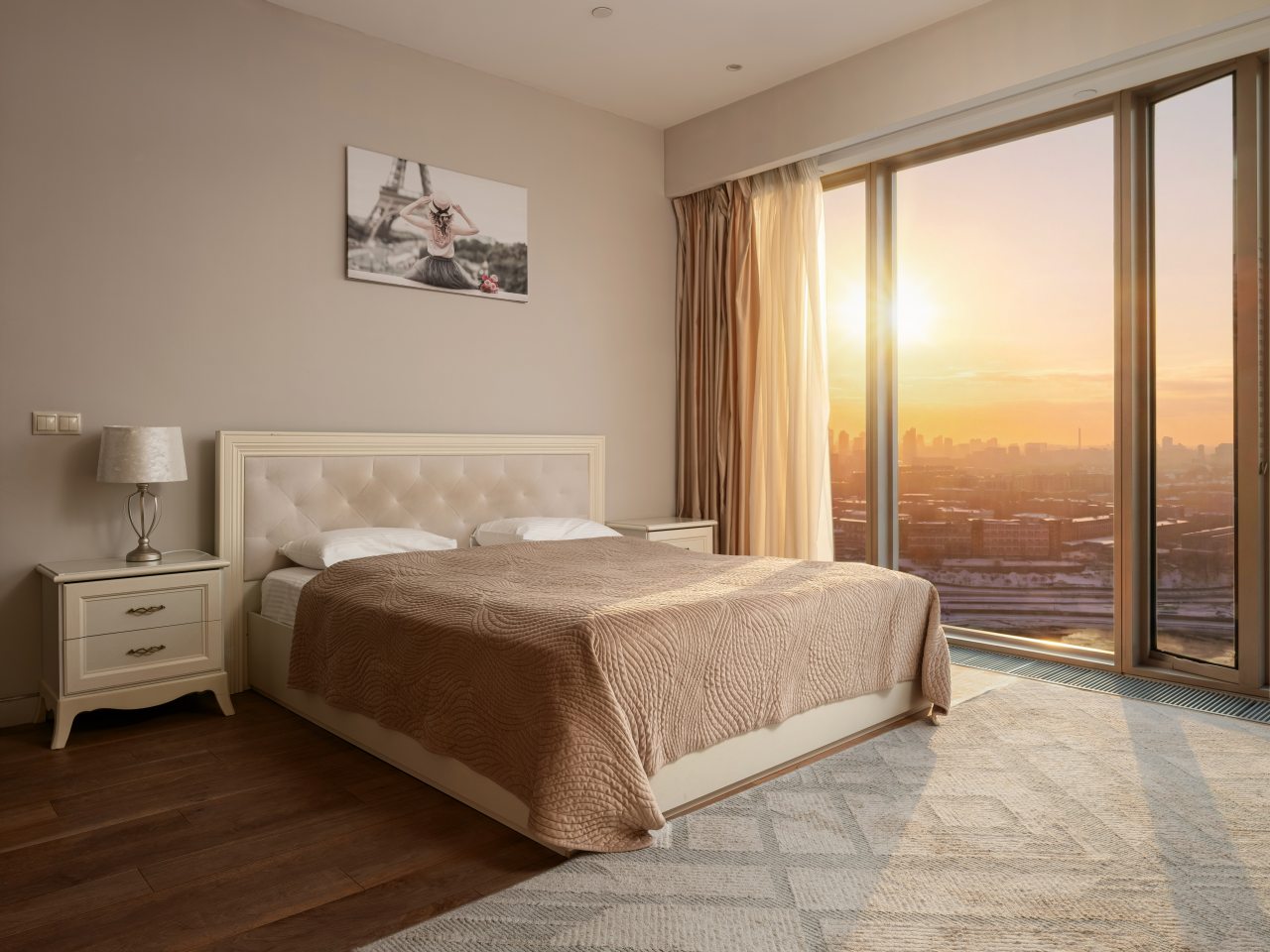 Трехместный (Oko Gudja 29 этаж), Апартаменты Апартсити