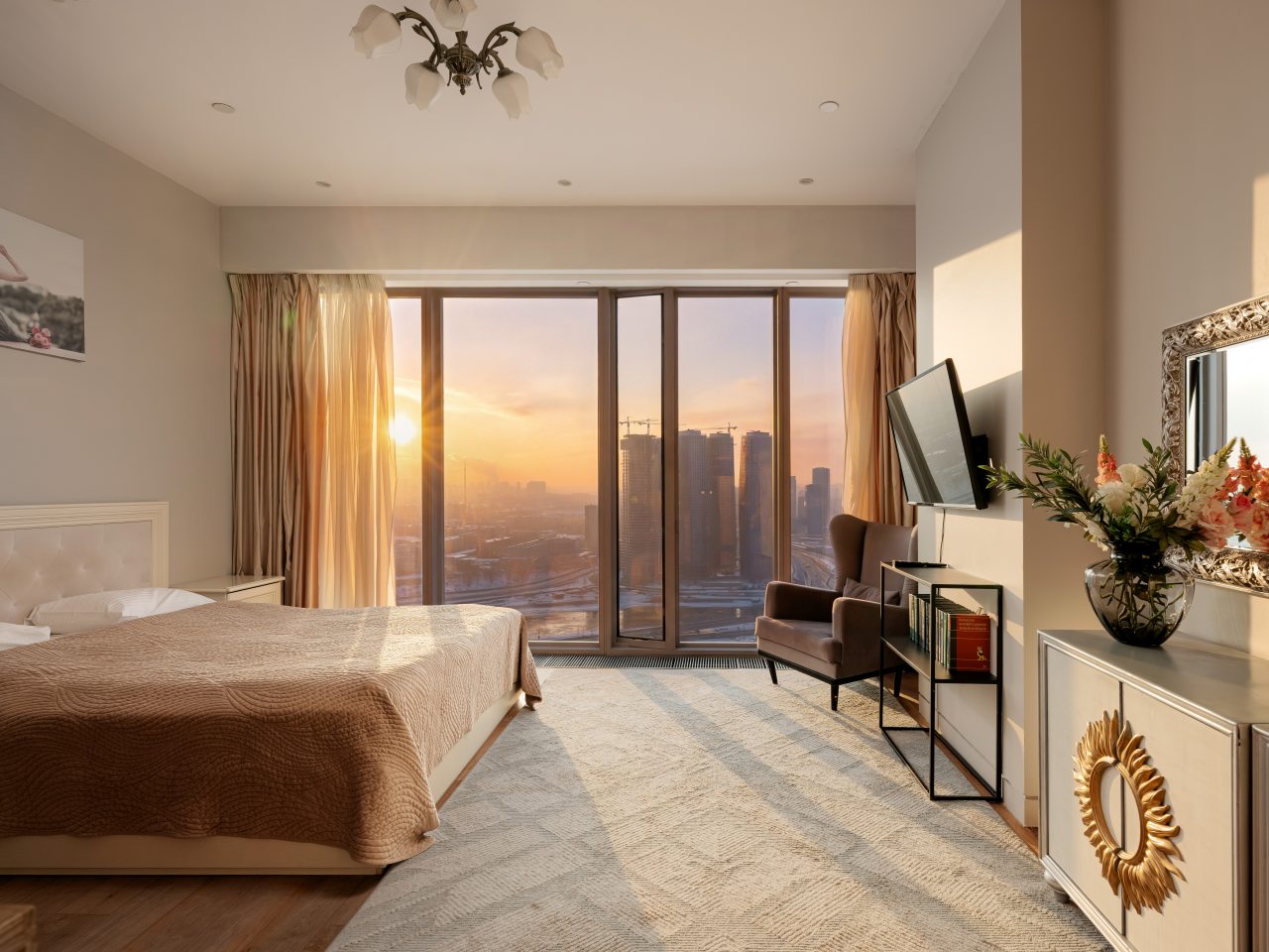 Трехместный (Oko Gudja 29 этаж), Апартаменты Апартсити