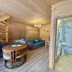 Дом (А-фрейм (2-уровневый, с балконом)), Гостевой дом Daut Resort