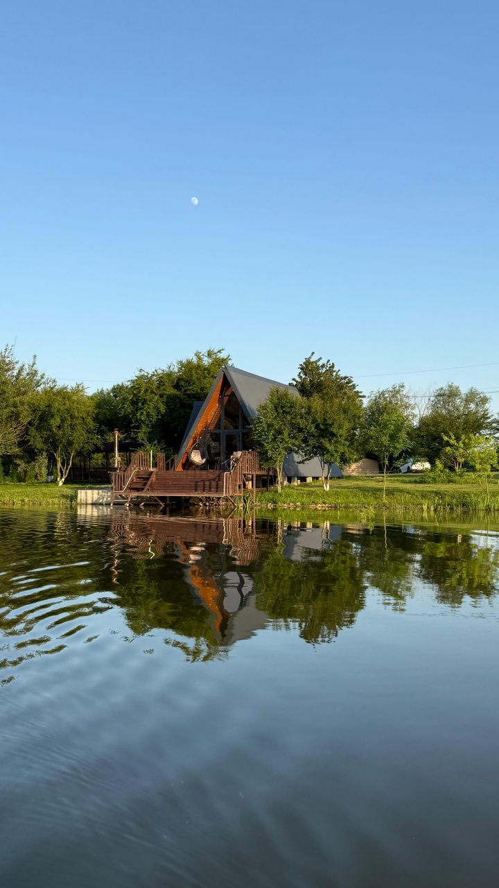 Дом с баней и чаном