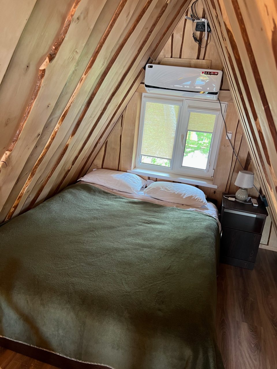 Четырехместный (A-Frame SPA с баней и Сибирским чаном), База отдыха Приозёрье