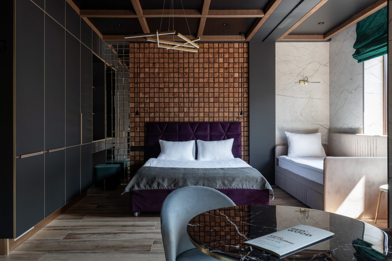 Студио (Black Stone), Отель Red Wood Hotel by Provence 3*